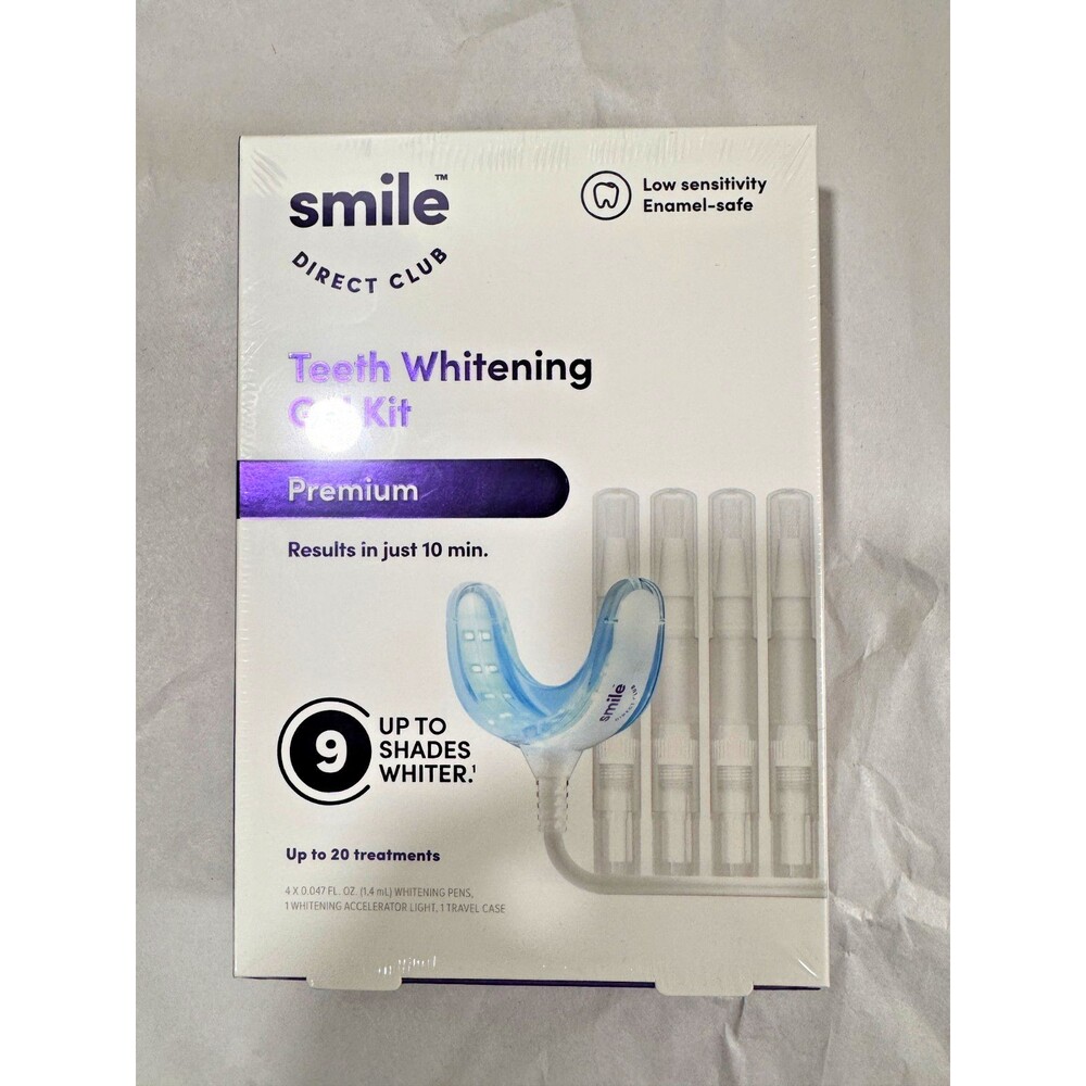 NEW Smile Direct Club Teeth Whitening Gel Kit Up to 20 Complete Treatments